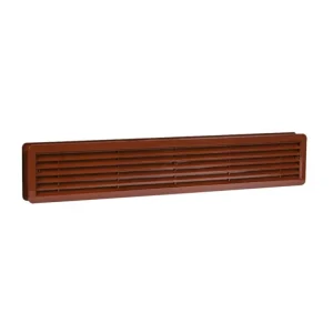 Akce HACO Mřížka větrací dveřní hnědá | 400x130 mm (bal/2ks)