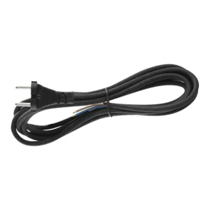 Značkový EMOS Flexo šňůra gumová/neopren černá | 5 m, 3x1 mm2