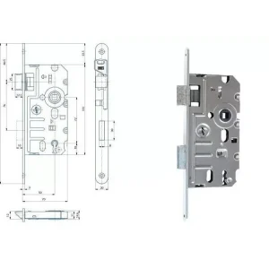 Zámek K240 OK 72/70L PBzn Finální Výprodej