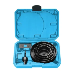 XTLINE Sada vykružovacích korunek 8 dílů | 51-102 mm, plastový box Jen Po Omezenou Doba