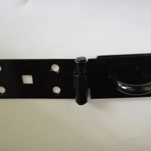 Aktuální Petlice chalupářská 150x40mmx2mm ČERNÝ LAK