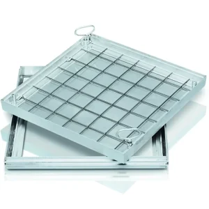 Zlevněný Šachtové poklopy z hliníku, 47001, Materiál rám: hliník