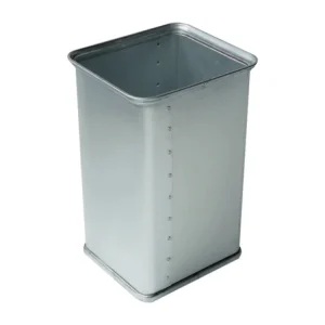 Značkový Kontejner na odpad, eloxovaný, 46084, Vnitřní rozměry DxŠxV (mm): 300x264x500