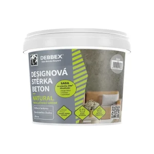 Značkový Designová stěrka BETON NATURAL