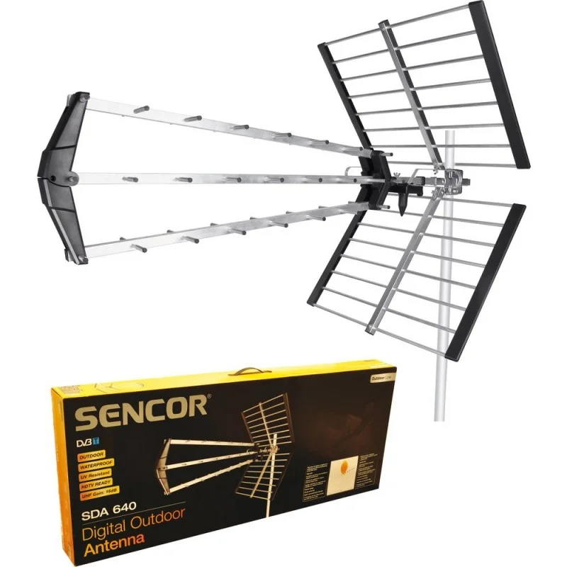 Značkový SENCOR SDA-640 DVB-T Anténa venkovní 35036614