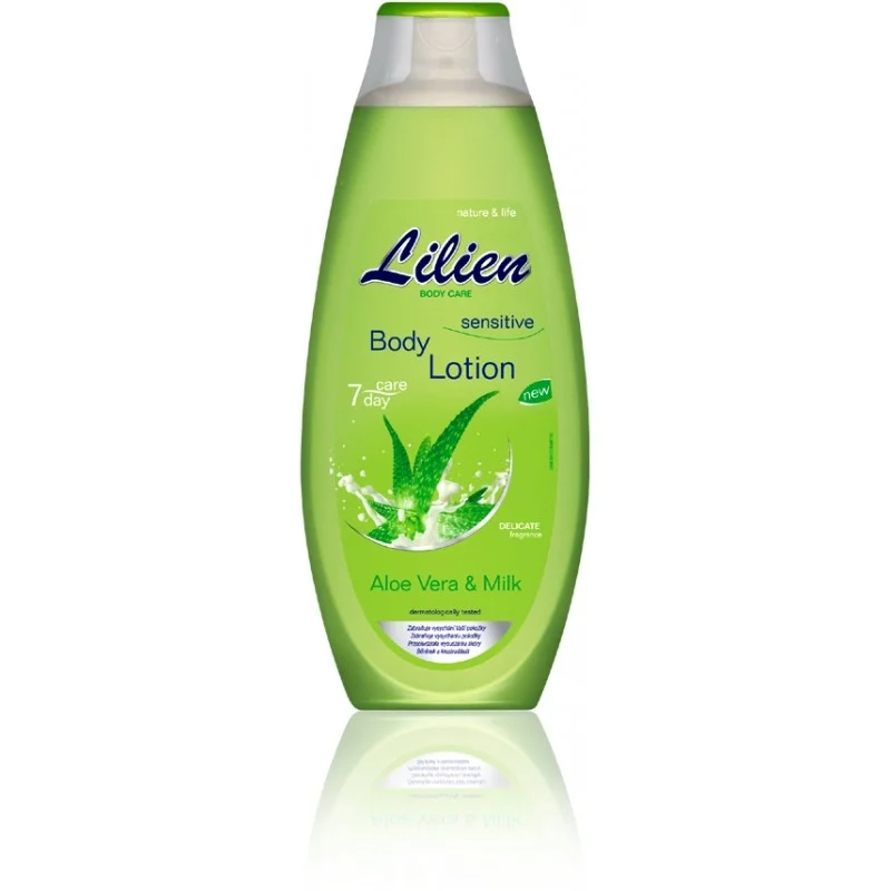 Aktuální Lilien Tělové mléko - Aloe vera 400 ml