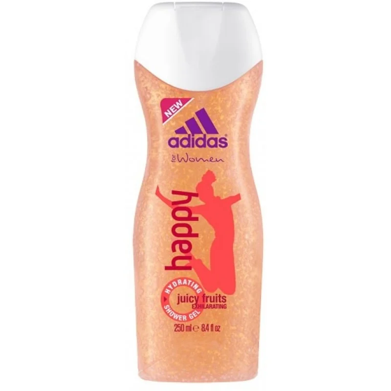 ADIDAS Women Happy dámský sprchový gel 250 ml Časově Omezené