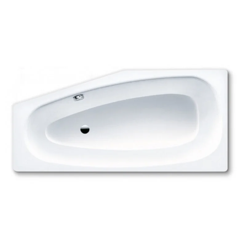 Značkový Kaldewei MINI pravá 830 vana 157x75/50x43cm, celoplošný Antislip, Perl Effekt 224634013001