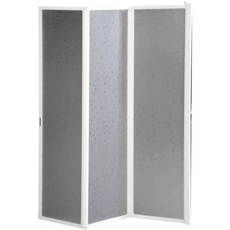 Aktuální AQUALINE Vanová zástěna skládací 1400mm, bílý profil, výplň plast KW-3-C-140