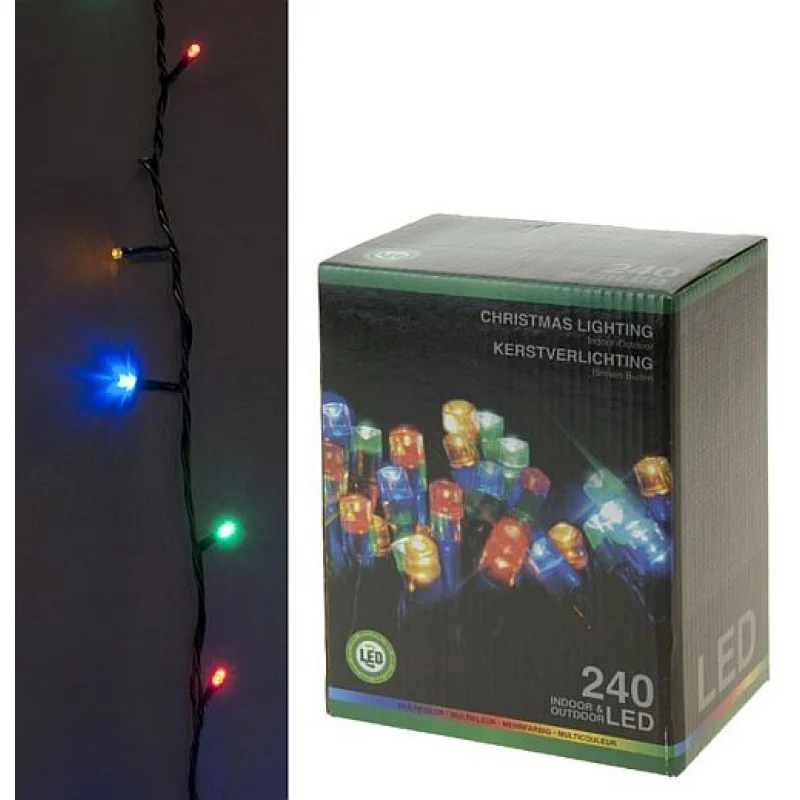 Aktuální KAISERHOFF Světelný řetěz venkovní, 240 LED, barevný KO-AX8206040