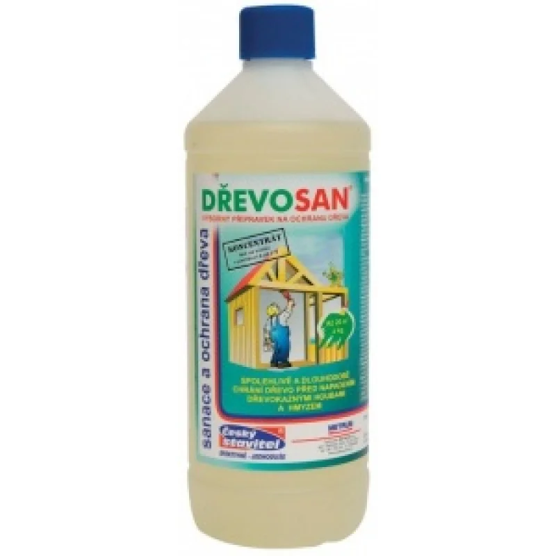 Akční Cena DŘEVOSAN impregnační prostředek na dřevo1 kg, zelený