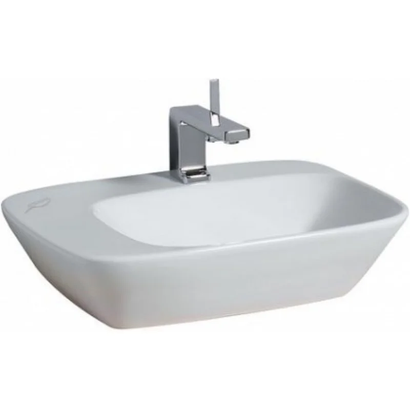 Akční Nabídka KERAMAG DESIGN Silk umyvadlo na desku 57 x 43 pl.vlevo bílá KT 121650600