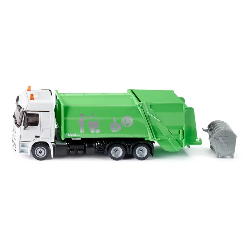Zlevněný SIKU Popelářský vůz Mercedes-Actros s kontejnerem / 2938