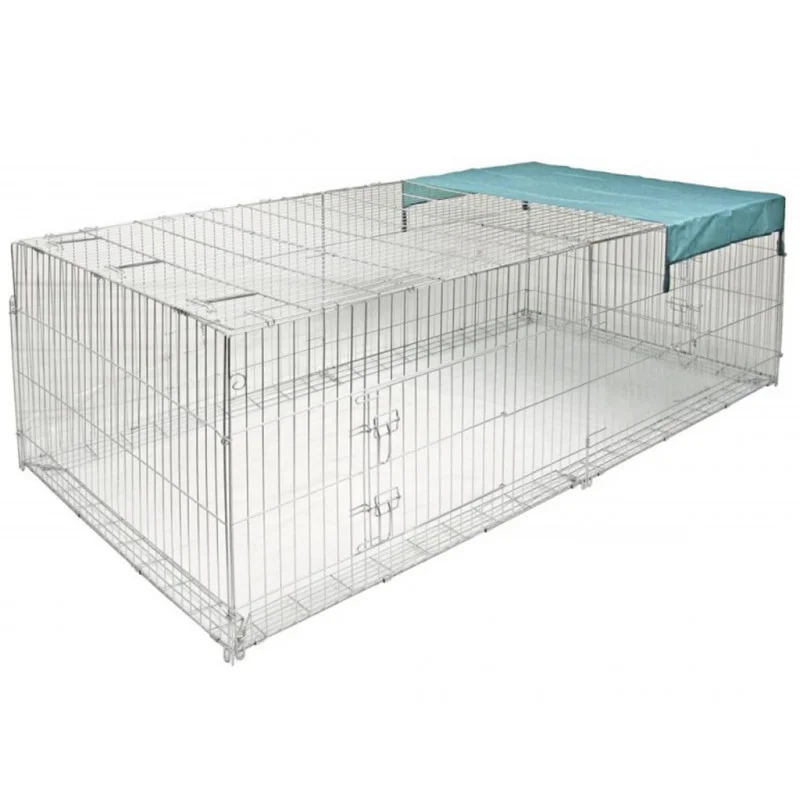Akční Nabídka Bravson Výběh pro králíky, hlodavce a drůbež KERBL 82825, 230x115x70 cm
