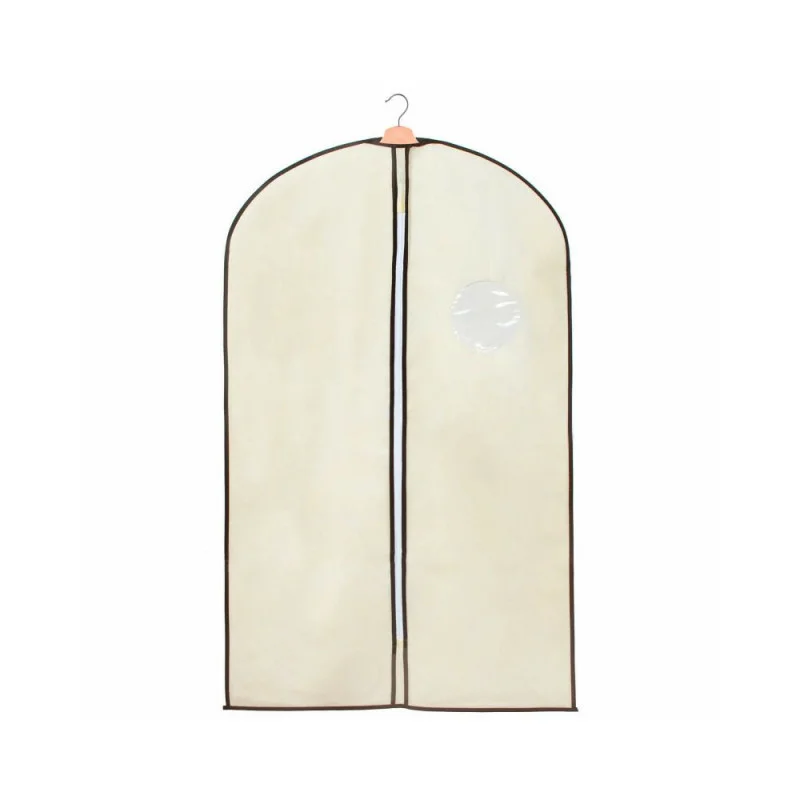 Akční Cena SPRINGOS Obal na oděvy 100x60 cm, krémový SPRINGOS HA3078