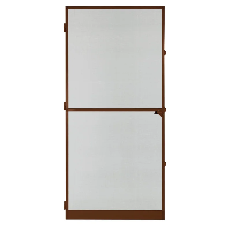 Zlevněný DEMA Dveřní síťka proti hmyzu s hliníkovým rámem 95x210 cm, hnědá