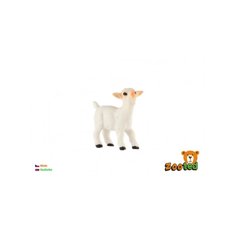 ZOOted Koza domácí kůzle zooted plast 4cm v sáčku Aktuální