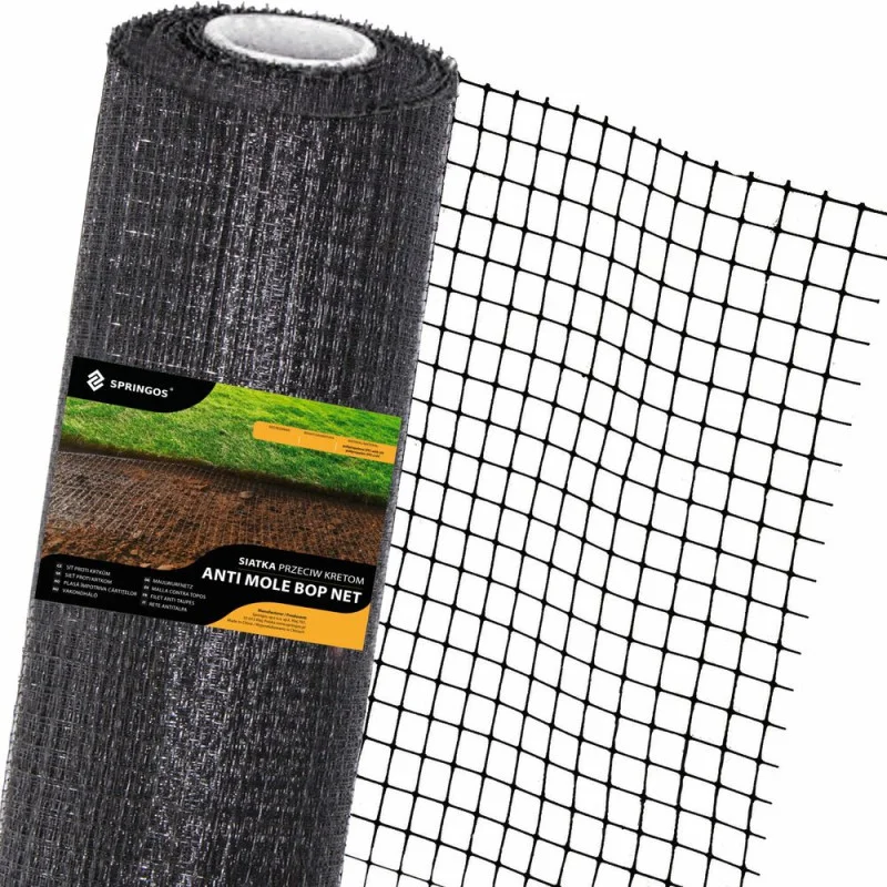 Akční Cena SPRINGOS Pletivo PVC 2m x 200m, oka 16x16 mm, extra pevné SPRINGOS AN0010