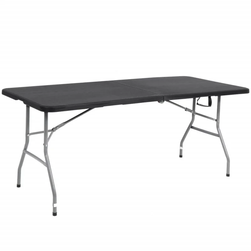 Zlevněný SPRINGOS Skládací cateringový stůl 180x75 cm, hnědý SPRINGOS RAUT GF0056