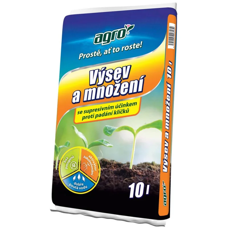 AGRO Substrát pro výsev a množení 10 L Výprodej