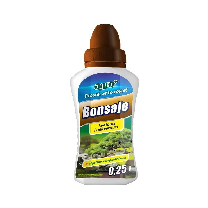 AGRO Kapalné hnojivo pro bonsaje 0,25 L Nová Kolekce