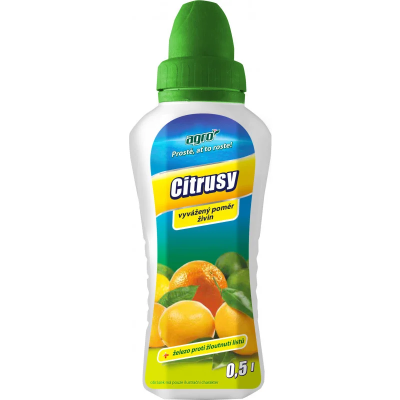 AGRO Kapalné hnojivo na citrusy 0,5 L Jen Po Omezenou Doba