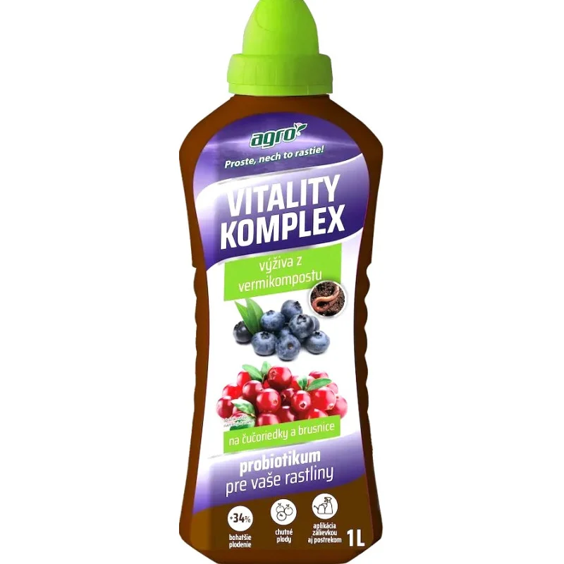 AGRO Kapalné hnojivo Vitality Komplex borůvky a brusinky 1 L Akční Nabídka