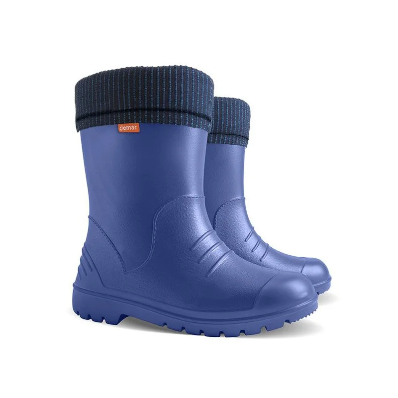 Aktuální Demar Dětské zateplené holínky DINO 0310 D modré 30/31