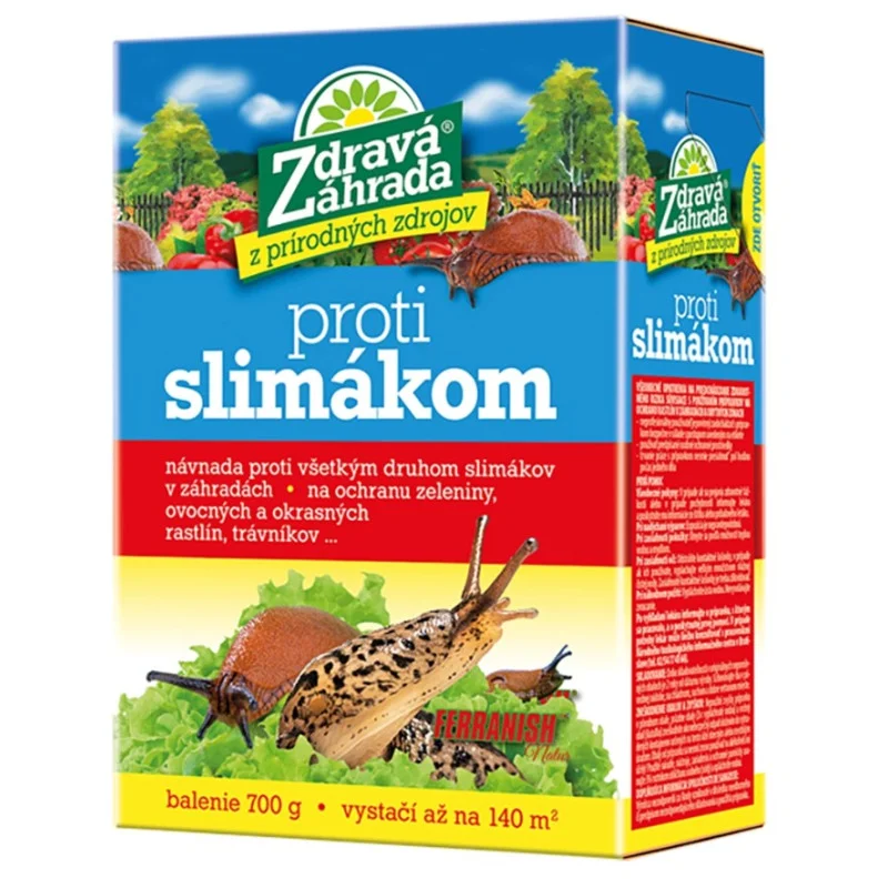 Zdravá zahrada Přípravek proti všem druhům šneků Ferranish Natur 700 g Cenově Výhodný