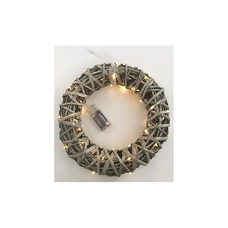 Akční Nabídka MagicHome Vánoční věnec 30x7 cm Wildeco 40 LED