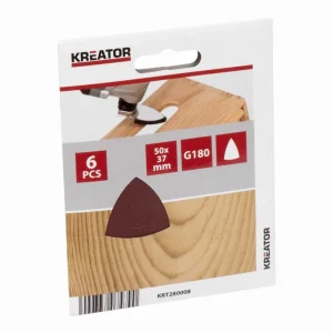 Akční Cena 6x Brusný papír Kreator 50mm G120 KRT280008