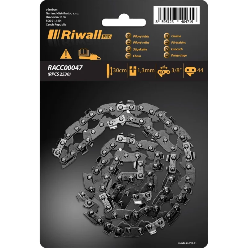 Akční Cena Pilový řetěz Riwall PRO 1,3-3/8'' 44 čl. RACC00047