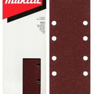 10x Brusný papír Makita 93x228 mm, K150 Bezpečná Platba