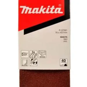 5x Brusný pás Makita 76 x 457 mm K60 Nejprodávanější