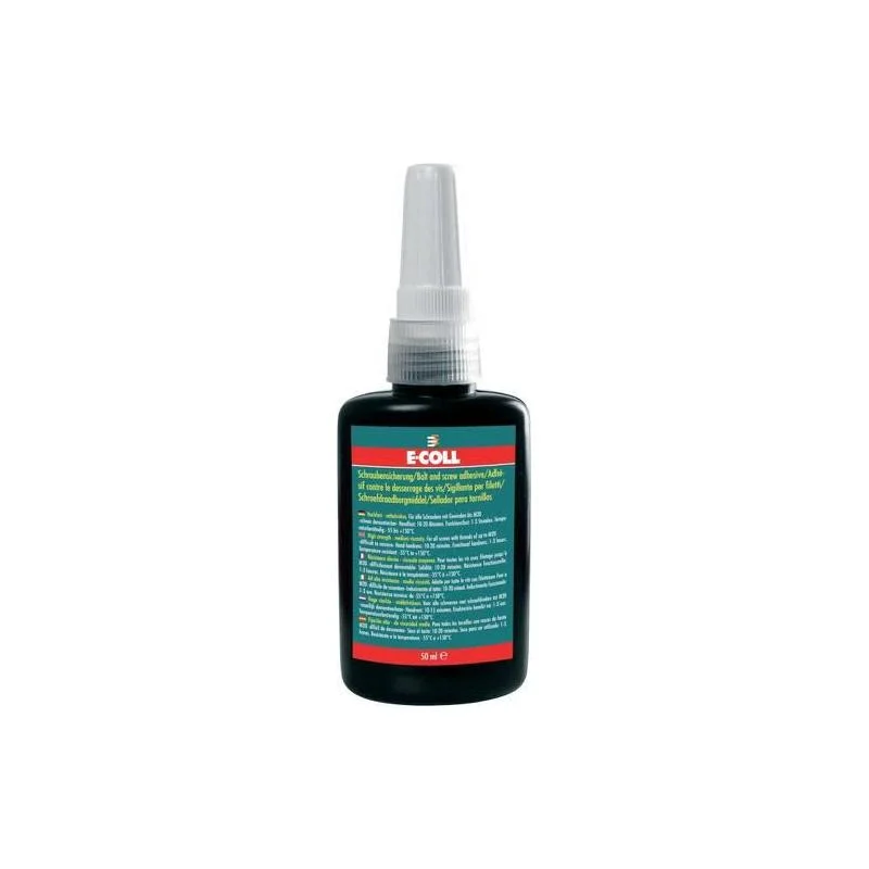 Zajištění závitů s vysokou pevností a střední viskozitou. 50 ml E-COLL Must-Have