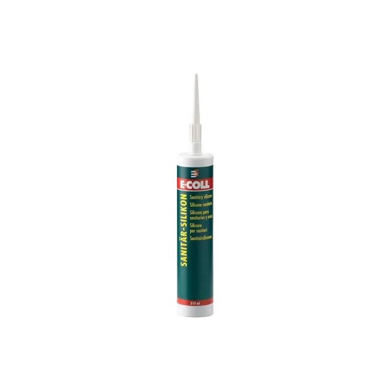 Akční Cena EU sanitární silikon 310ml bílý E-COLL