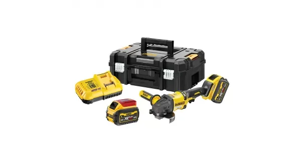 Aku úhlová bruska 125mm 54V 2x6,0Ah FLEXVOLT DeWALT DCG418T2 Pouze Dnes