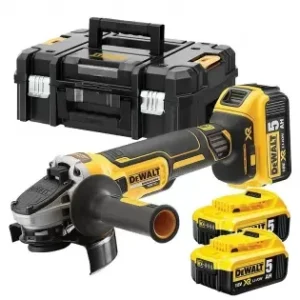 Aku úhlová bruska 125mm 18V 2x5,0AH DeWALT DCG405P2 Novinka