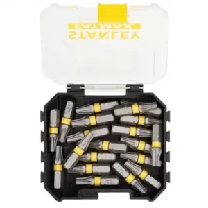 Zlevněný 20dílná sada 25 mm bitů pro rázové utahováky T25 Stanley STA88571