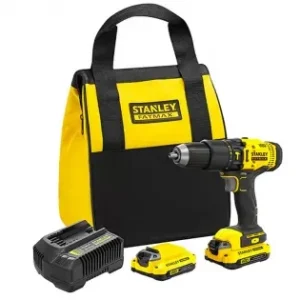 Aku příklepová vrtačka V20 18V 2x1,5Ah Stanley FatMax SFMCD711C2S Víkendová Akce