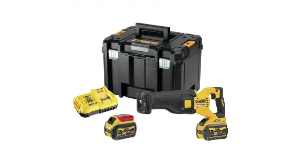 Aku mečová pila 54V 2x6,0Ah FLEXVOLT DeWALT DCS389T2 Cenová Bomba