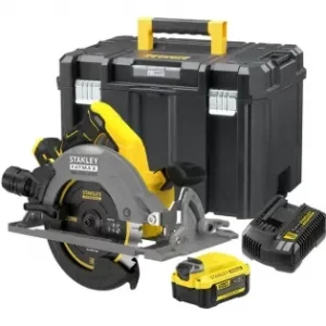 Aku okružní pila 18V/1x4,0Ah STANLEY FATMAX V20 SFMCS551M1T Ověřený