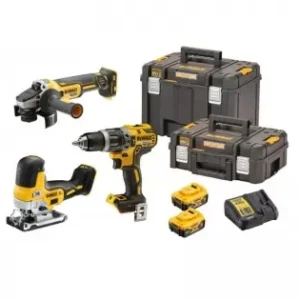 Aku bezuhlíková kombo sada nářadí 18V 2x5,0 Ah XR DeWALT DCK329P2T Akce
