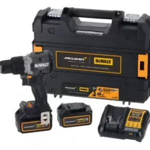 Aku příklepová vrtačka 18V/2x5,0Ah limitovaná edice McLaren DeWALT DCD85MP2T Nejprodávanější