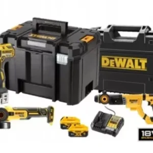 Aku bezuhlíková kombo sada nářadí 18V 2x5,0 Ah XR DeWALT DCK327P2T Super Cena